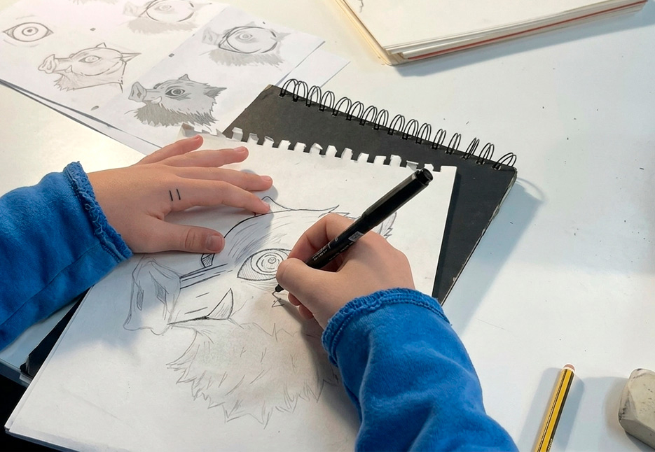Curso dibujo Manga, anime, cómic