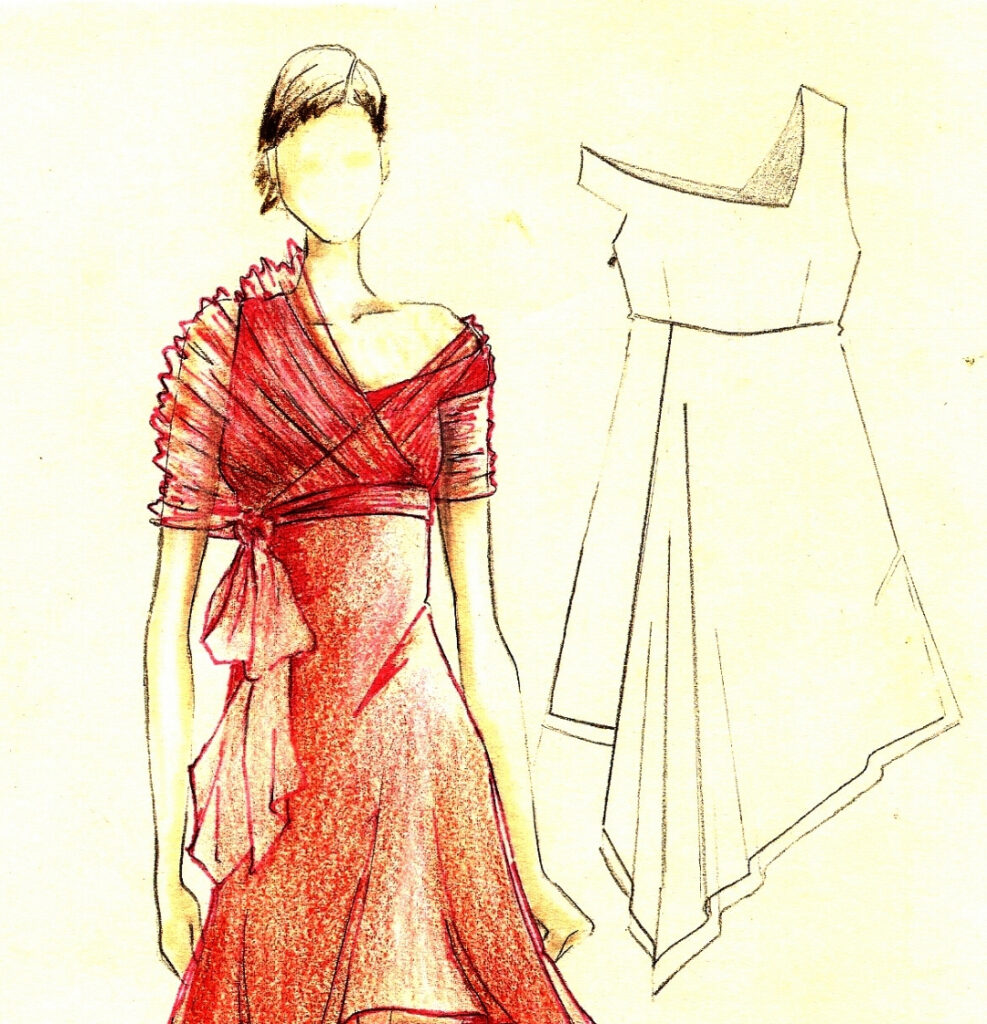 Moda y dibujo en clase
